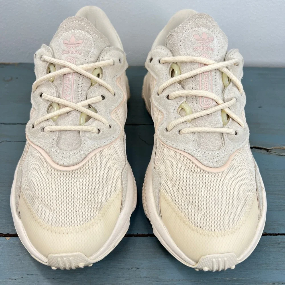 Adidas Ozweego Wonder White Sand Strata GX1981 Womens Sneakers Size 6.5